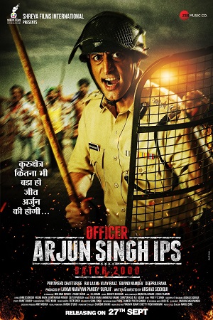 Download Officer Arjun Singh IPS Batch 2000 (2019) WebRip Hindi ESub 480p 720p