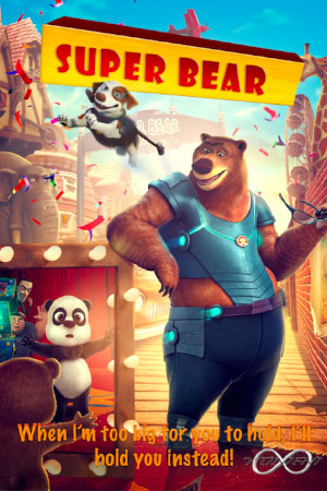 Download Super Bear (2019) WebRip [Hindi + Turkish] ESub 480p 720p