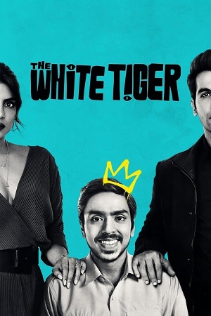 Download The White Tiger (2021) WebRip Hindi MSub 480p 720p